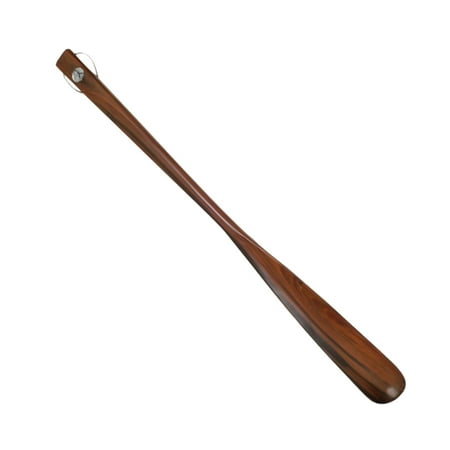 21" Shoe Horn Wood in Teak Stained Rosewood Pack of 2