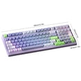 thumbnail image 3 of Teclado Gamer RGB 3 modos Compatible con Bluetooth Teclado personalizado Tipo-C 4600mAh, 3 of 5