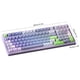 thumbnail image 3 of Teclado Gamer RGB 3 modos Compatible con Bluetooth Teclado personalizado Tipo-C 4600mAh, 3 of 5