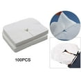 thumbnail image 3 of Wswqop Set of 100 Disposable Face Cradle Covers Ultra Soft Headrest Covers Pillow Cushion Cover for Beauty Salon Bed Massage Chairs 30g Fabric, 3 of 9