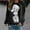 Black, variant on Womens Crewneck Sweatshirts Long Sleeve Cute Cat Printed Tops Fall Fashion Pullover Shirts 2025