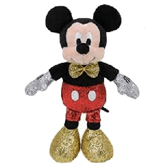 TY Beanie Baby - Disney Sparkle - Mickey Mouse (Sparkle - Red) (6 inch)