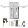 thumbnail image 1 of Cerradura de puerta de seguridad interior de aleación de aluminio Manija de puerta de baño de dormitorio duradera, 1 of 13