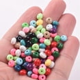 thumbnail image 4 of U8MO 100pcs 6mm x 4mm Coated Rondelle Glass Loose Spacer Beads Wholesale Bulk Lot-Fruit Green, 4 of 4