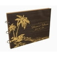 thumbnail image 7 of Darling Souvenir Personalized Engraved Laser Cut Wedding Guest Book Wooden Cover Sign-in Book Registry Guestbook Scrapbook-VZ, 7 of 7