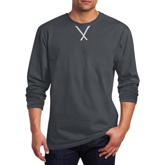 Basic T-Shirts for Men Athletic Long Sleeve Lightweight Casual Base Layer Pajama Lounge Top