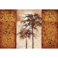 thumbnail image 2 of Scott Lee 24x18 Gallery Wrapped Canvas Wall Art Titled - Sunset Palms II, 2 of 4