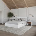 thumbnail image 3 of Nexera Ensemble de Chambre à Coucher 4 Pcs avec Double Rangement, Blanc, Queen, 3 of 6