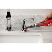 Rubbermaid Cordless Power Scrubber, Electric Handheld Cleaning Brush for Bathroom, Tile & Grout with 2 Heads