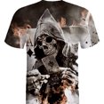 thumbnail image 1 of Camisetas de manga corta con estampado 3D para hombre, blusas y camisetas, 1 of 2