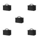 thumbnail image 2 of Injueey Soporte de CDDVD inodoro con carcasa de tela resistente a los arañazos Organizador de almacenamiento Carpeta de caja de CD Negro 40 Type2 NO2, 2 of 6