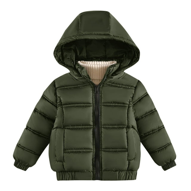Besolor Mode Enfants Confortable Décontracté Poche Zippée Coton Couleur Unie Manches Longues à Capuche Décontracté
