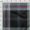 thumbnail image 2 of oneOone Tissu Polyester Lycra Tartan à Carreaux Imprimé 1 Yard 56 Pouces de Large, 2 of 4