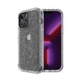 thumbnail image 3 of onn. Rugged Phone Case for iPhone 13 Pro Max / 12 Pro Max – Silver Glitter/Clear, 3 of 6