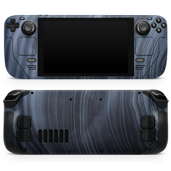 Design Skinz - Compatible with Steam Deck - Skin Decal Protective Scratch-Resistant Removable Vinyl Wrap Cover - Vivid Agate Vein Slice Foiled V1