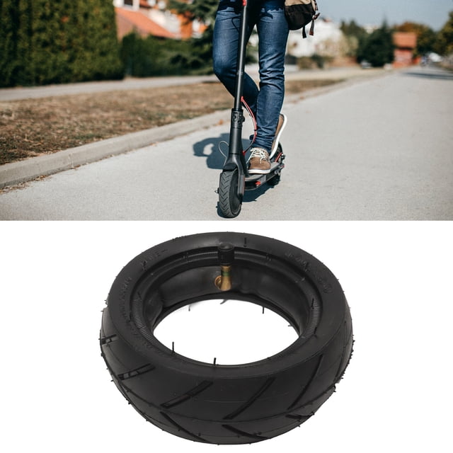 Reemplazo De Neumáticos De Scooter, Neumáticos De Scooter Eléctrico De 6 Pulgadas Con Resistencia A Los Golpes Ranurados De Goma Para Tienda De Scooter Eléctrico