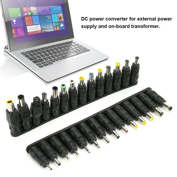 Laptop Power Adapter Tip, Portable DC Adapter Tip ABS for Notebook Computer