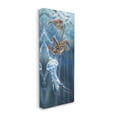 thumbnail image 2 of Stupell Industries Underwater Jellyfish & Turtles Coastal Painting Gallery Wrapped Canvas Print Wall Art, 2 of 5