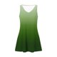 thumbnail image 5 of Vestido Corto para Mujeres Verano sin Mangas Cuello en V, Impresión de Moda con Bolsillos, Poliéster de Algodón Casual, 5 of 7