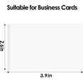 thumbnail image 2 of MaxGear 30 PCS Self Adhesive Laminating Sheets for Business Cards, 10 Mil Thickness, 2.6x3.9 Inches, No Laminator Machine Needed, 2 of 8