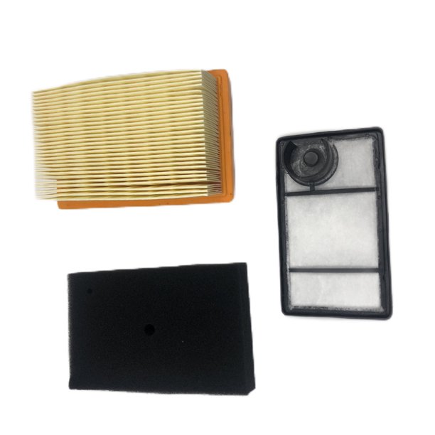 TureClos Filtro de aire de plástico para sierra de corte, filtros de hormigón metalúrgico, repuesto de accesorios de pieza para TS400 BR350 BR430 BR450 TureClos JD731879376