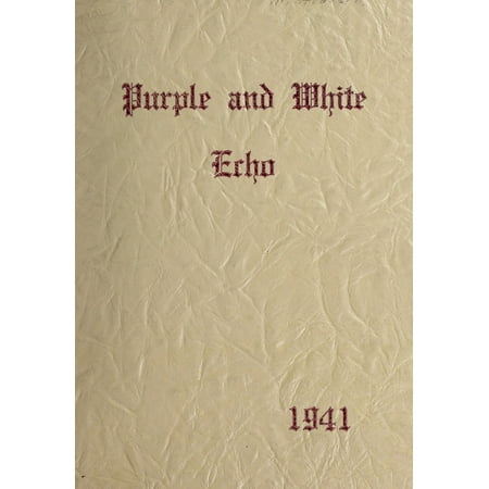 (Custom Reprint) Yearbook: 1941 Smith Academy - Echo Yearbook (Hatfield MA)