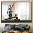 thumbnail image 2 of Lady Themis With Scales, 3D Canvas, Canvas Art, Canvas, Justice Canvas Gift, Abstract Canvas Gift, Modern 3D Canvas, Attorney Art Canvas, Canvas Wall Decor - Natural Framed, 2 of 9