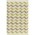 thumbnail image 2 of Hauteloom Gbafaf Wool Living Room, Bedroom Area Rug - Transitional - Taupe, Beige, Dark Red - 8' x 11', 2 of 6