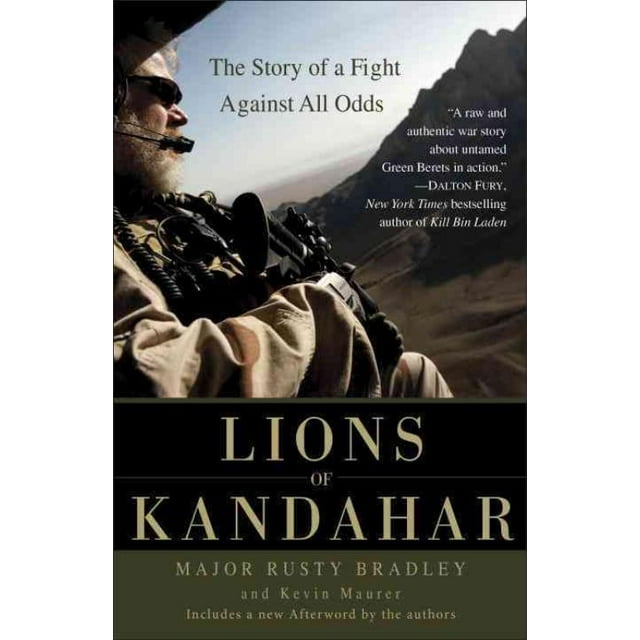 Lions de Kandahar, Kevin Maurer, Livre de Poche Rouillé Bradley