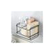 thumbnail image 1 of Sink Sponge Holder Kitchen Sink Organizer Under Sink Storage Kitchen Sink Storage Bathroom Sink Room Storage Black, 1 of 5
