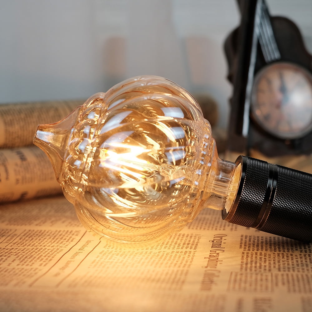 TIANFAN G40 Big Edsion Led Bulb Specail Shaped Lantern Light Bulb 4W 2500Kelvin 40W Equal E26 Decorative Light Bulbs