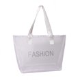 thumbnail image 1 of Bolso de hombro de playa para mujer 2023 bolso de compras transparente bolso de axila (blanco) Ehuebsd Para Estrenar, 1 of 9
