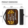 thumbnail image 4 of Renewold Zip Butterfly Bible Bags and Totes for Women Practical Bible Case Covers Durable Bible Hand Bag for Bible and Notebook Portable Bible Carrying Case, 4 of 7
