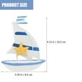 thumbnail image 2 of Miniature Sailboat Model Toy Nautical Ocean Craft for Kids and Collectors, 2 of 6