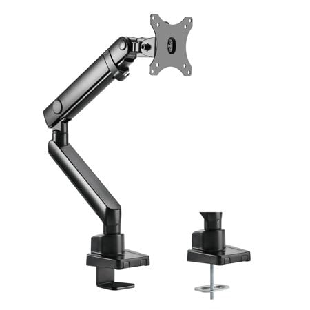 Support de Montage pour Moniteur Lcd Led à Bras Simple, Supporte jusqu'à un Moniteur de 32 Pouces" 9 kg par Bras, Réglable avec Rotation à 90°, Inclinaison à 90 vers le Haut/bas, Inclinaison à 90 vers la Gauche/la Droite et Bras Pivotant à 90 Coulissant - Vesa Max 100X100
