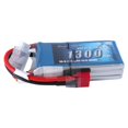 thumbnail image 2 of Gens Ace 3S 1300mAh 11.1V 45C Lipo Battery Pack With Deans Plug, 2 of 3
