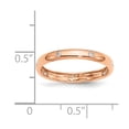 thumbnail image 2 of 14K Rose Gold Ring Band Diamond Round, 2 of 2