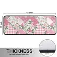thumbnail image 5 of Kitchen Rugs Sets Of 2,Pioneer Flower Floral Print Pattern Anti Fatigue Kitchen Mat Rugs Non Slip Washable,Decorative Kitchen Floor Mats for Kitchen,Sink,Laundry,17"x47"+17"x47", 5 of 5