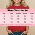 thumbnail image 3 of TQWQT Girls Heart Graphic 3/4 Sleeve Valentines Shirt Trendy Girls Tops Tee Shirt Crewneck Size 3-4 Cute Love Heart Tween Girls Clothes Kids Spring Outfits, 3 of 5