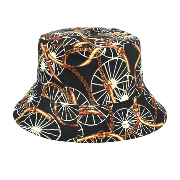Aligament Bucket Hats For Women Printed Fishermans Hat Mens And