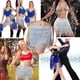 thumbnail image 4 of Trajes de actuación para danza del vientre para mujer, bufanda de cadera, falda, ropa de festival con flecos de lentejuelas (talla única), 4 of 5