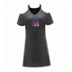thumbnail image 4 of Vestido de verano con hombros descubiertos para mujer, vestido de verano para adolescentes, para ir de compras y oficina , s S, 4 of 7