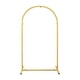 thumbnail image 1 of Soporte arco para boda, soporte para arco globos, para fotos, hierro, elegante, reutilizable, decoración para fiestas, graduación y 50cm x 120cm, 1 of 9