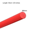 thumbnail image 2 of Varilla Redonda de Plástico 5/16" Diámetro 20" Longitud Roja (POM) Varillas de Polioximetileno Plástico de Ingeniería Barra Redonda (8mm), 2 of 5