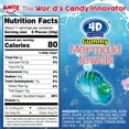 thumbnail image 3 of AMOS Gummy Candy Mermaid Jewels Fruity Filled Raspberry Flavor, 9oz Family Bags, 3 of 7