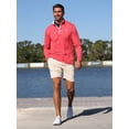 thumbnail image 5 of White Water Large Red Monterey Performance Breathable 1/4 Zip Pullover Shirt, 5 of 5