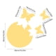 thumbnail image 3 of Wall Stickers Mirror Self-adhesive Decorative Background Wall Murals Soft Mirror Stickers, 3 of 6