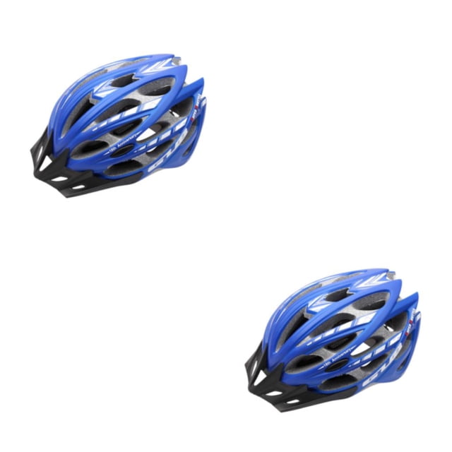 Casco de Bicicleta Advancent 30 Hoyos Transpirables Azul/L 2piezas