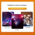 thumbnail image 4 of Christmas Projector - Christmas Light Projector, Rotating Festive Pattern Holiday Projectors | Holiday Projectors Lights for Night Ceiling Kids Room Bedroom House Exterior Outside Space, 4 of 17