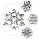 thumbnail image 4 of Molde de la galleta del acero inoxidable del acero inoxidable de la galleta del copo de nieve de la Navidad 2 unids, 4 of 6